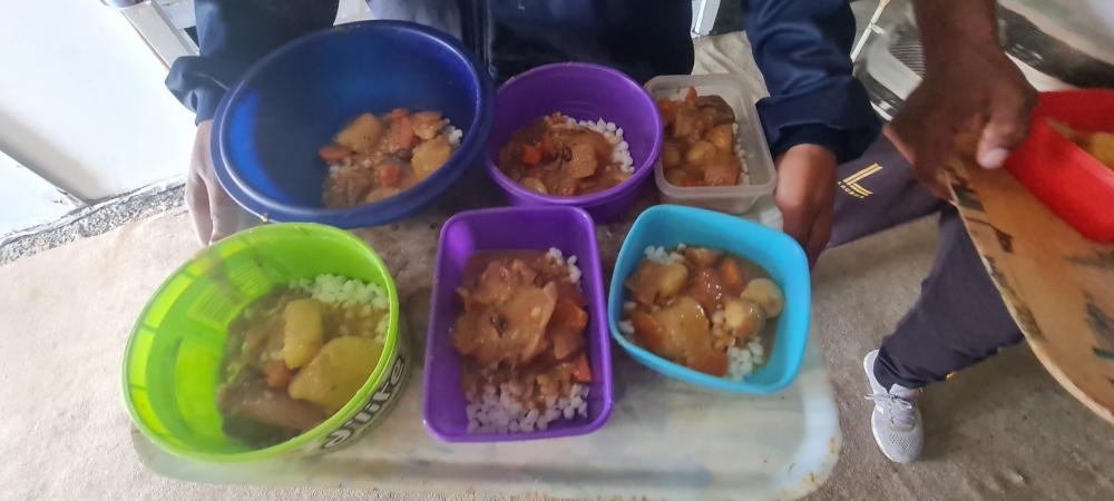 Essensportion - Südafrika