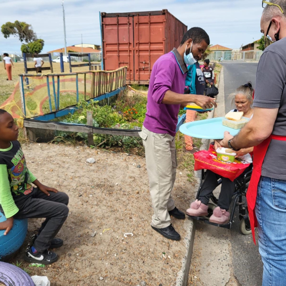 Boorhaano - Ausgabe am Wegesrand